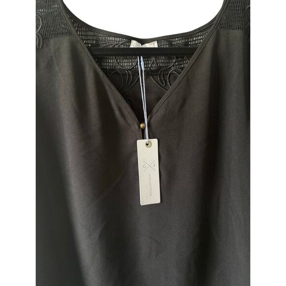 GF Collection Black Blouse - Picture 3 of 4